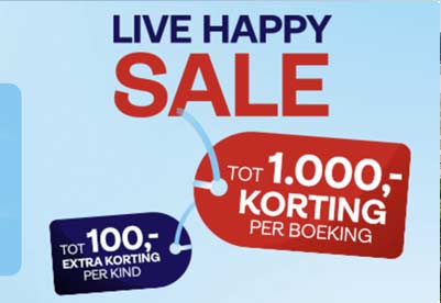 Live Happy Sale bij TUI
