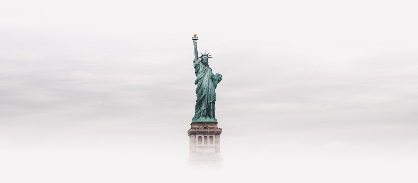 Vliegvelden New York in kaart gebracht