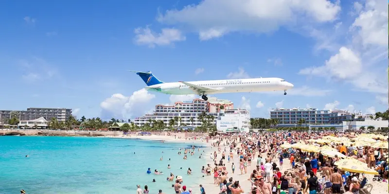 Goedkope vliegtickets naar Sint Maarten