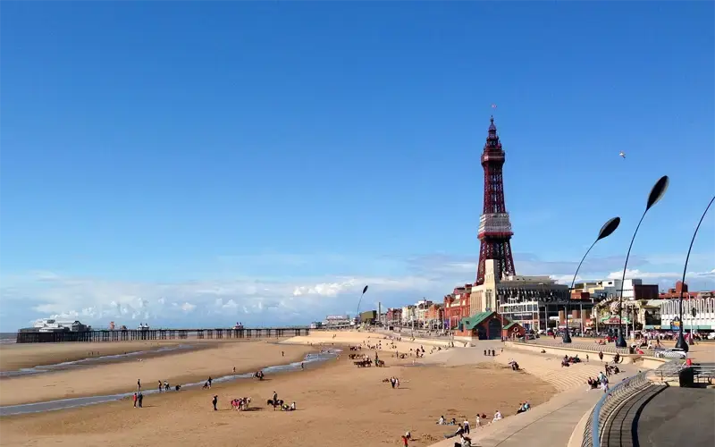Goedkope vliegtickets naar Blackpool