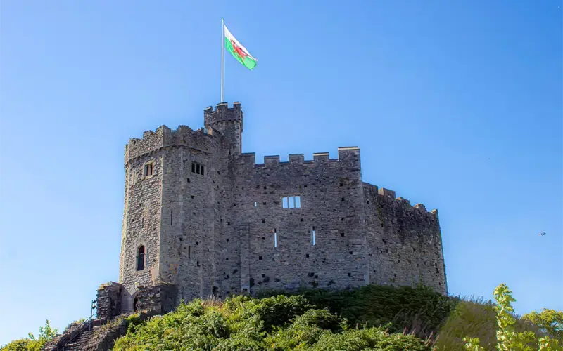 Goedkope vliegtickets naar Cardiff