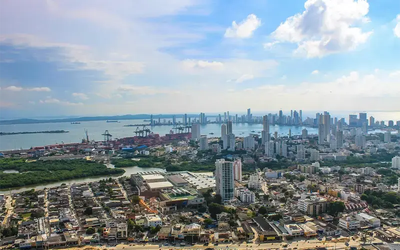 Goedkope vliegtickets naar Cartagena Colombia