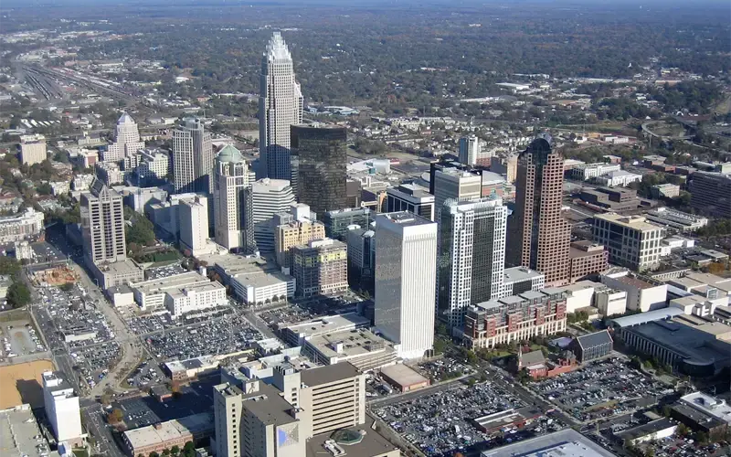 Goedkope vliegtickets naar Charlotte