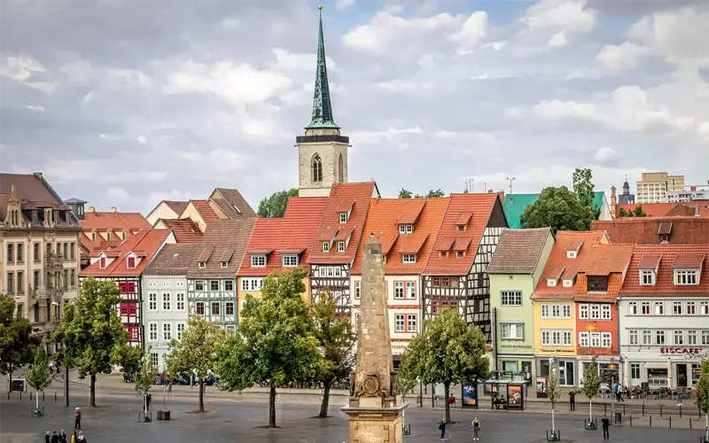 Goedkope vliegtickets naar Erfurt