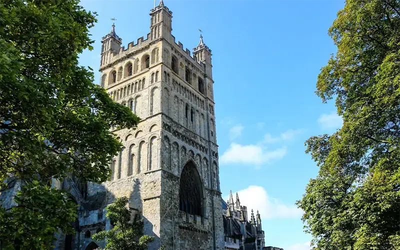 Goedkope vliegtickets naar Exeter