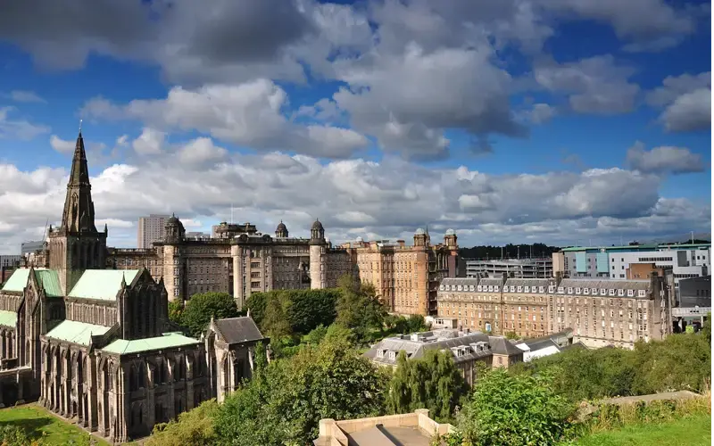 Goedkope vliegtickets naar Glasgow