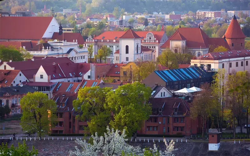 Goedkope vliegtickets naar Kaunas