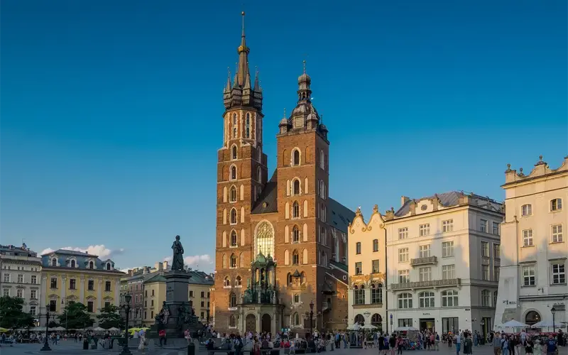 Goedkope vliegtickets naar Krakau