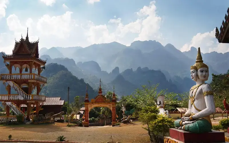 Goedkope vliegtickets naar Laos