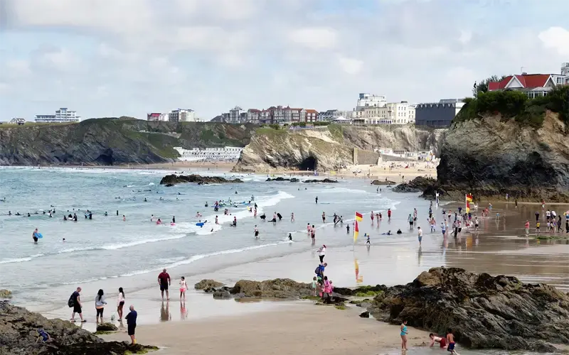 Goedkope vliegtickets naar Newquay Cornwall