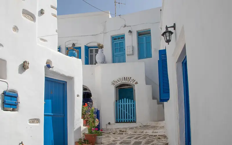 Goedkope vliegtickets naar Paros