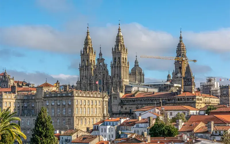 Goedkope vliegtickets naar Santiago de Compostela