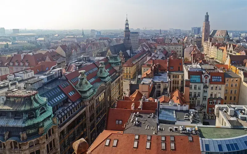 Goedkope vliegtickets naar Wroclaw